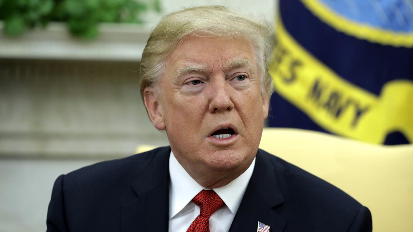 Il presidente degli Stati Uniti, Donald Trump