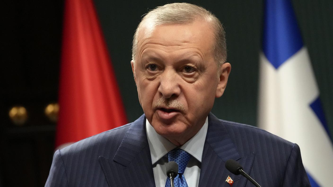 Il presidente turco Recep Tayyip Erdogan