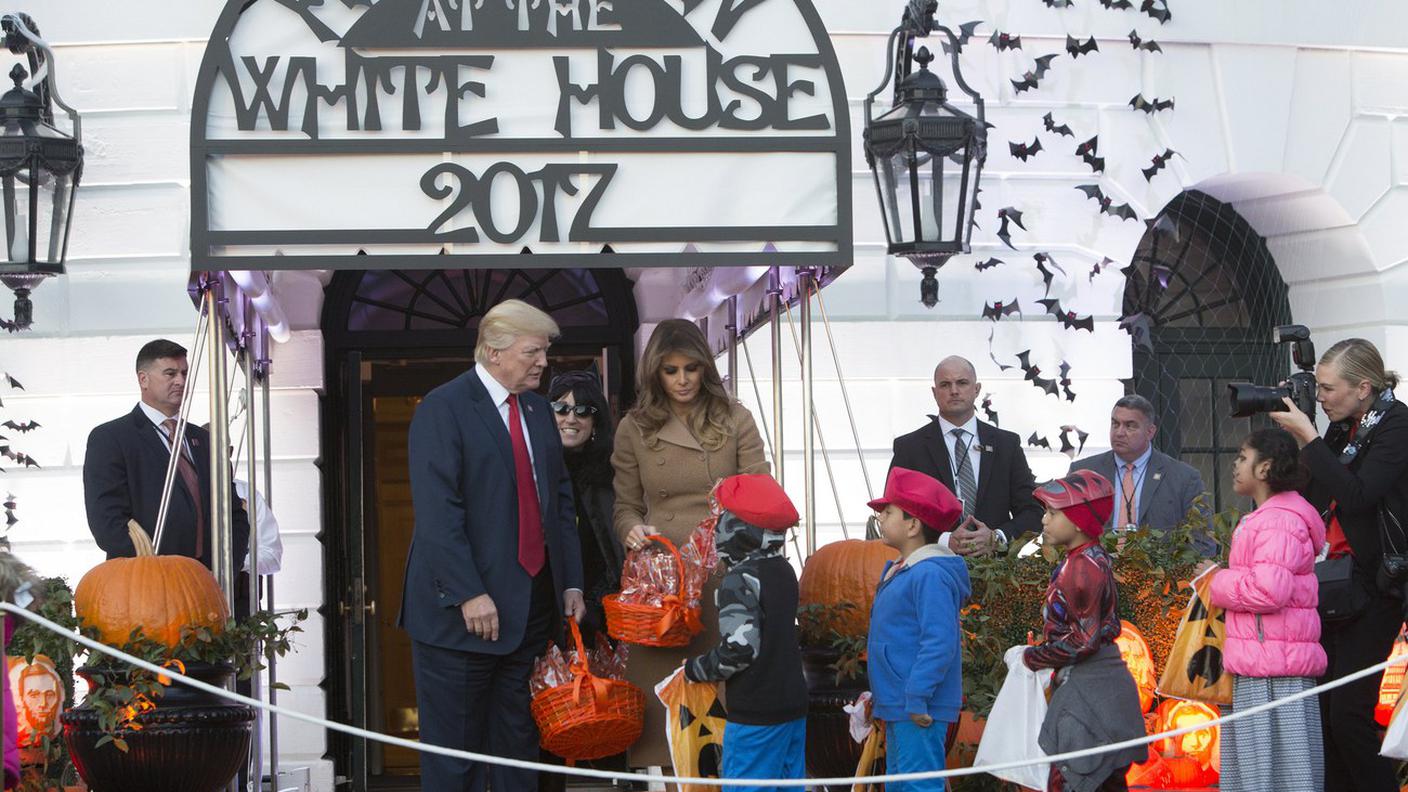 Trump ha già accolto i bambini alla Casa Bianca