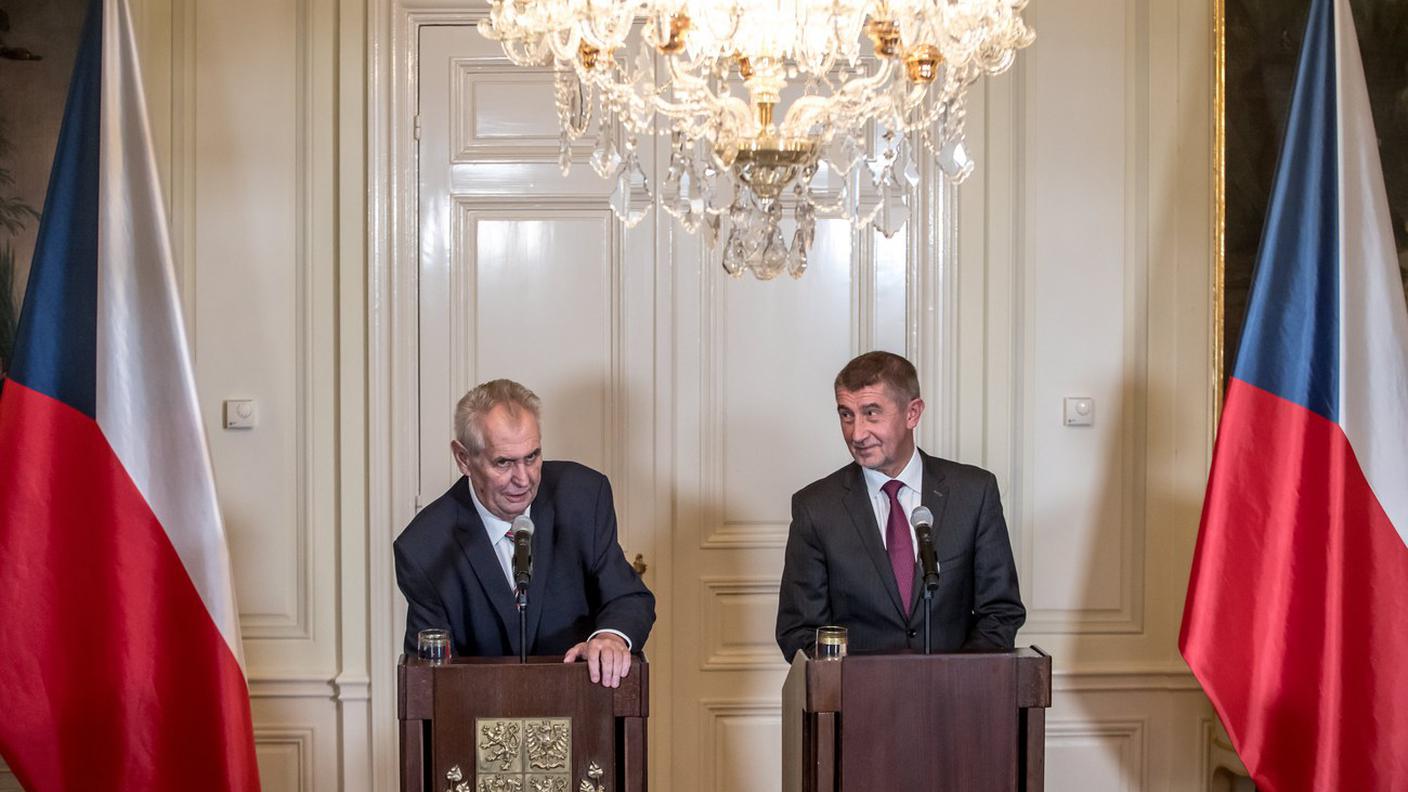 Zeman e Babis, che ha origini slovacche