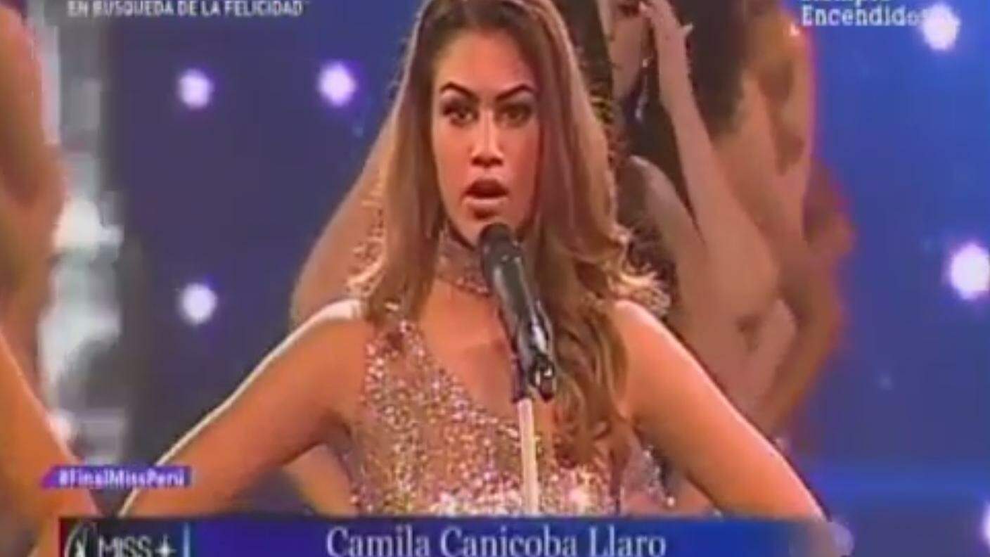 Il concorso di Miss Perù