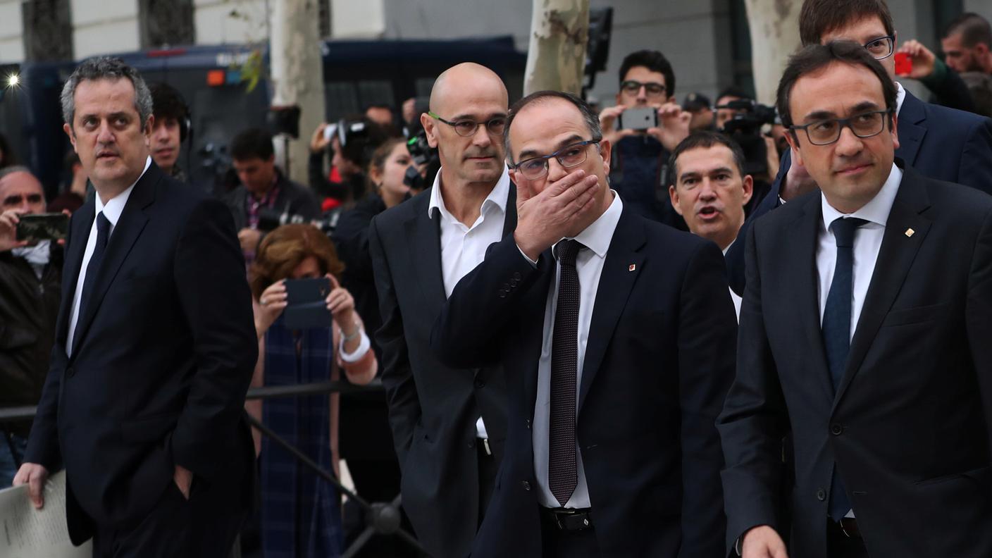 Interrogatori rinviati di una settimana per molti membri dell'ex Govern catalano
