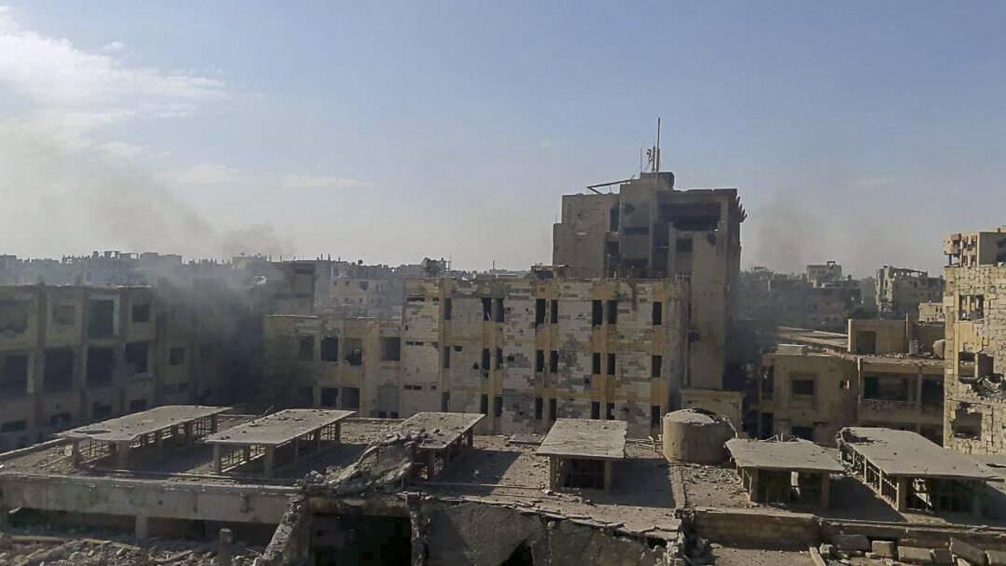 È esplosa vicino alla città di Dayr az Zor