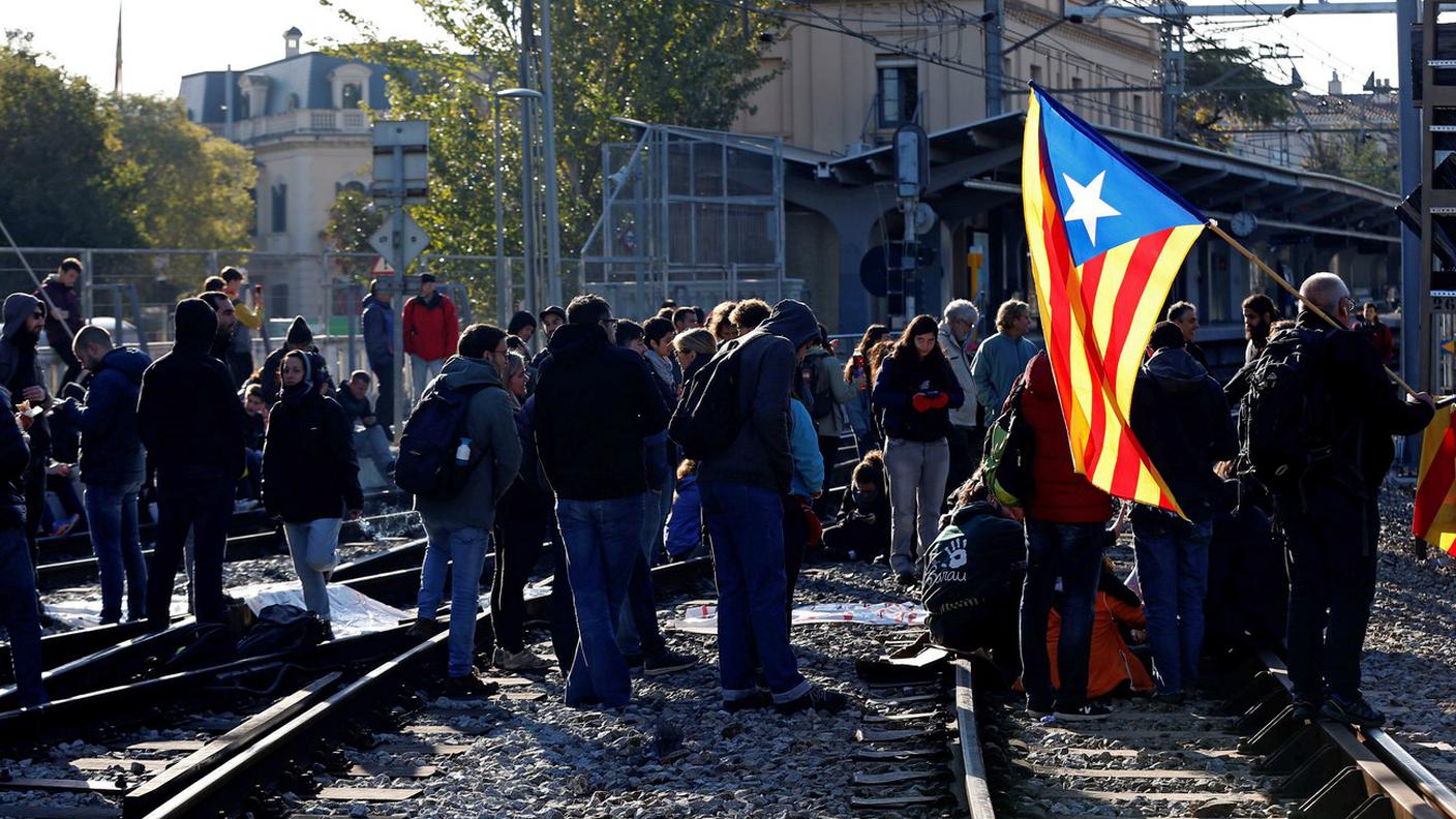 Un'immagine scattata mercoledì a Sant Cugat del Valle