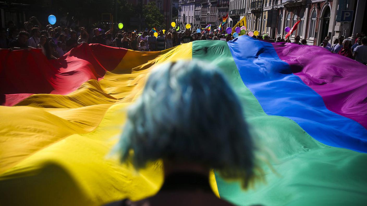 Una manifestazione contro le discriminazioni sessuali