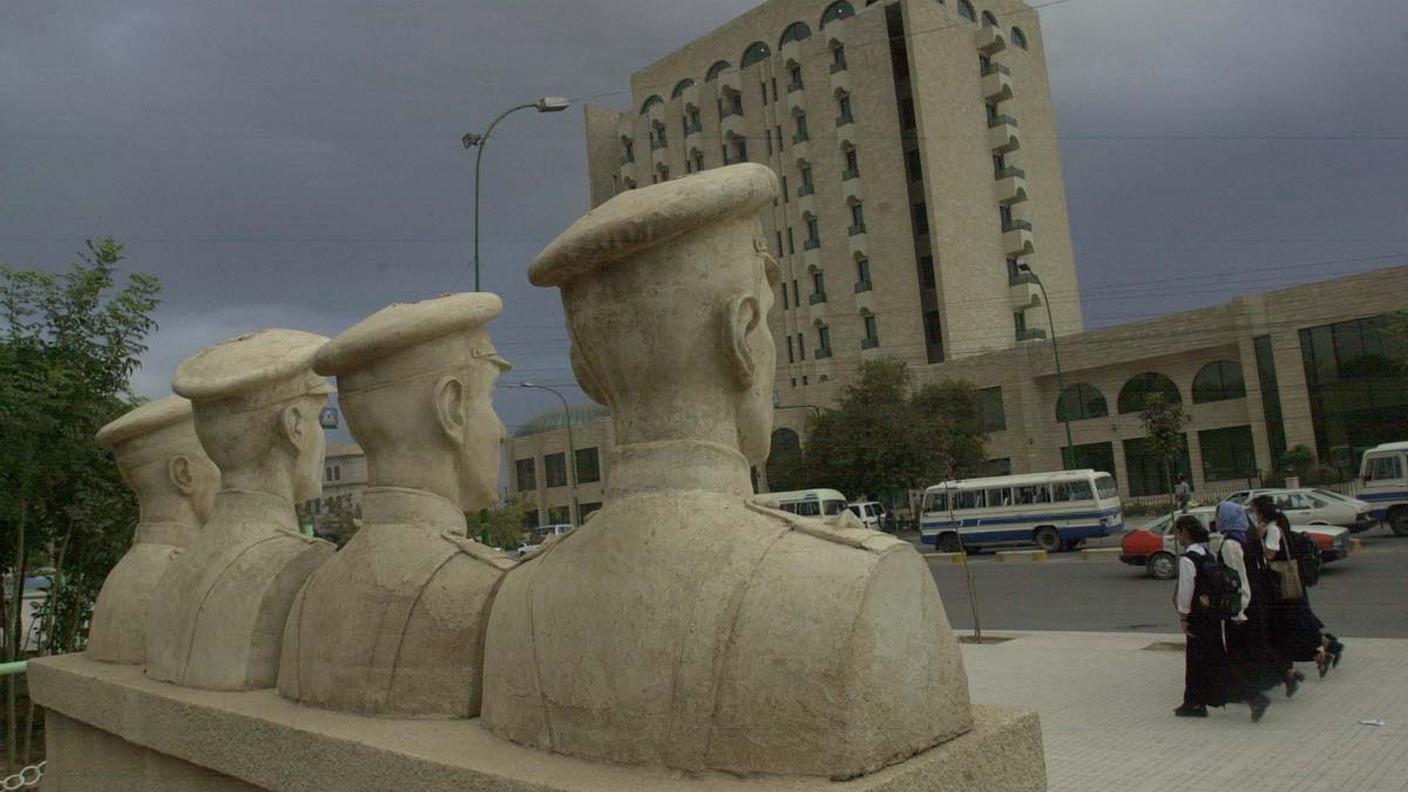 In una via della città di Sulaymaniyah, capoluogo della regione colpita dal sisma