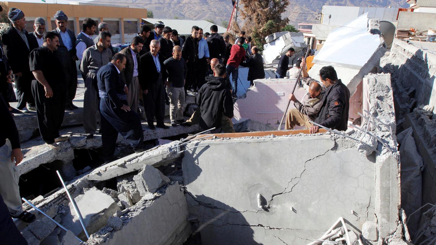 Un’immagine scattata a Darbandikhan, in Iraq