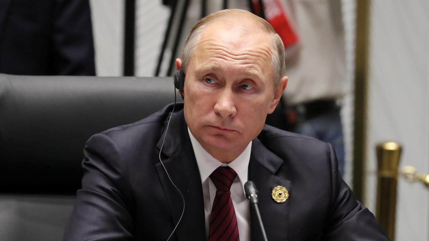 Il presidente russo Vladimir Putin