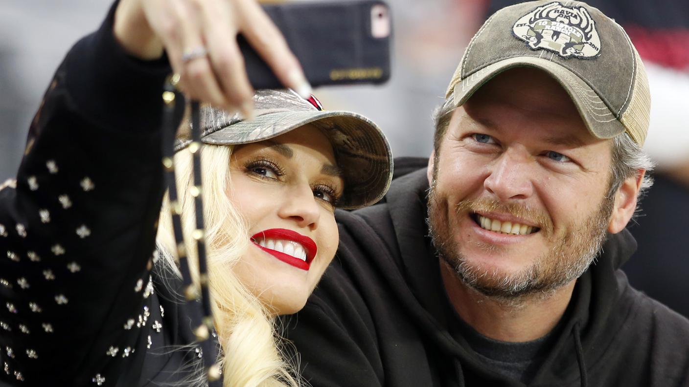 Insieme alla fidanzata, la pop star Gwen Stefani