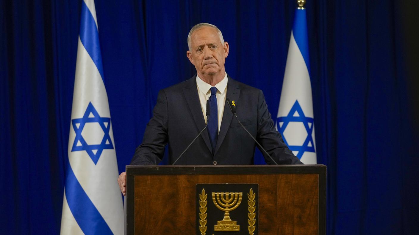 Il ministro Benny Gantz esce dal governo Netanyahu.jpg