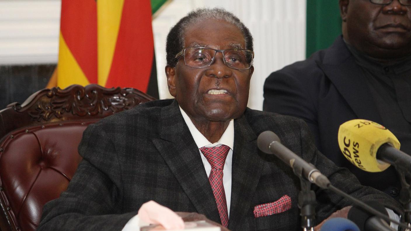 Il 93enne Robert Mugabe
