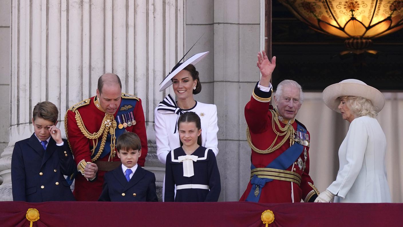 Kate con il resto della famiglia