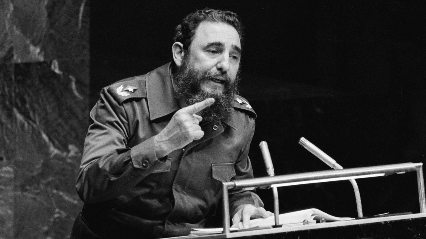 Fidel alle Nazioni Unite nel 1979