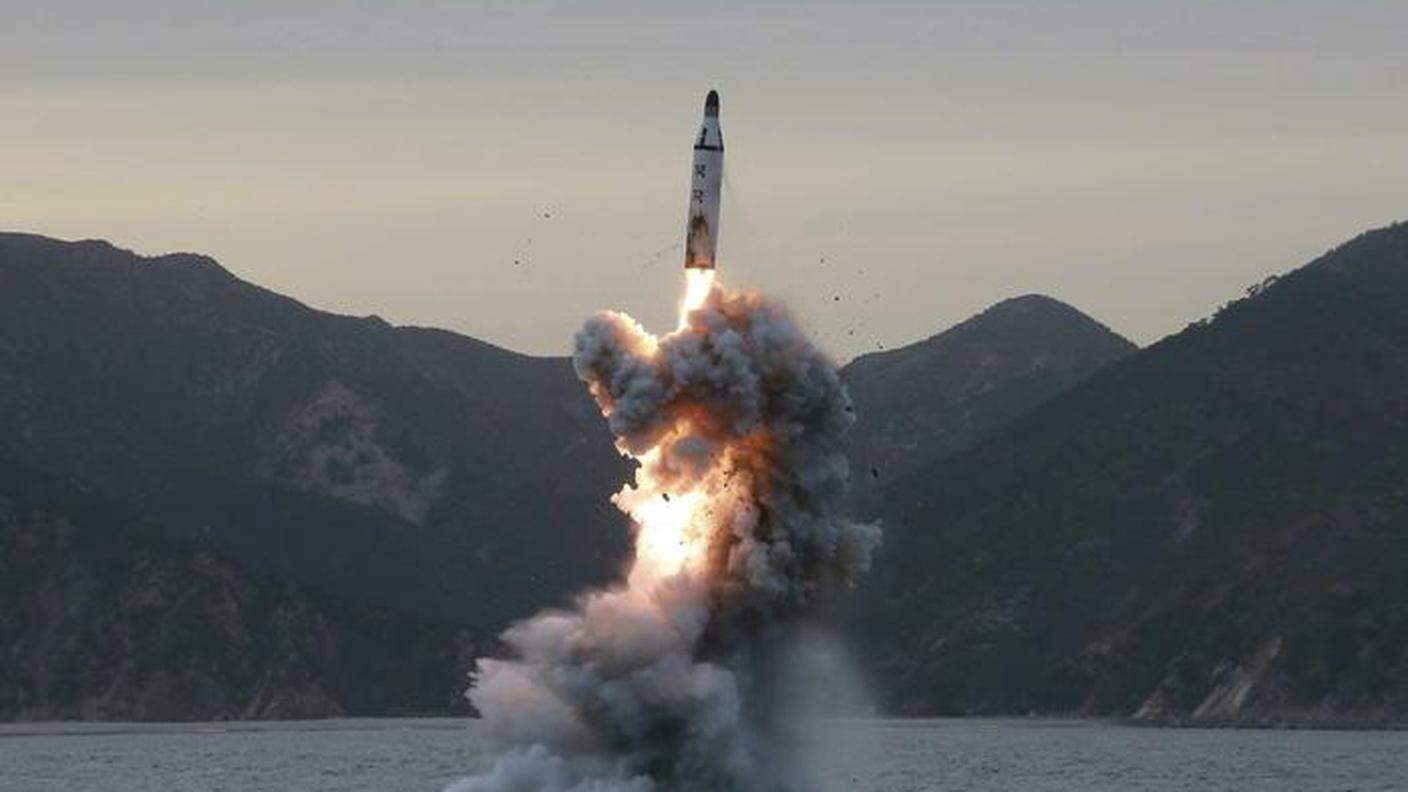 Il lancio di un missile