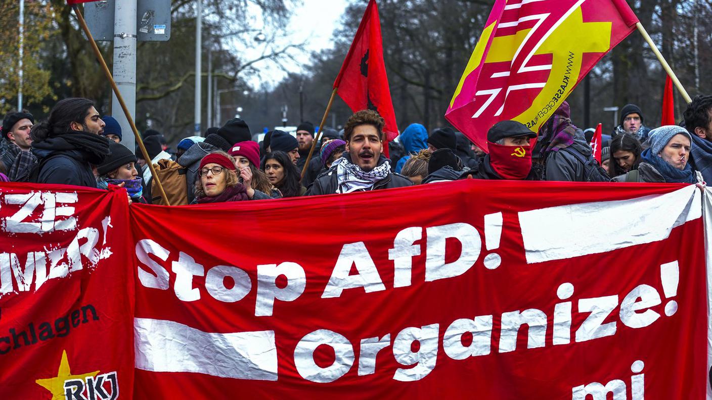 Le proteste ad Hannover