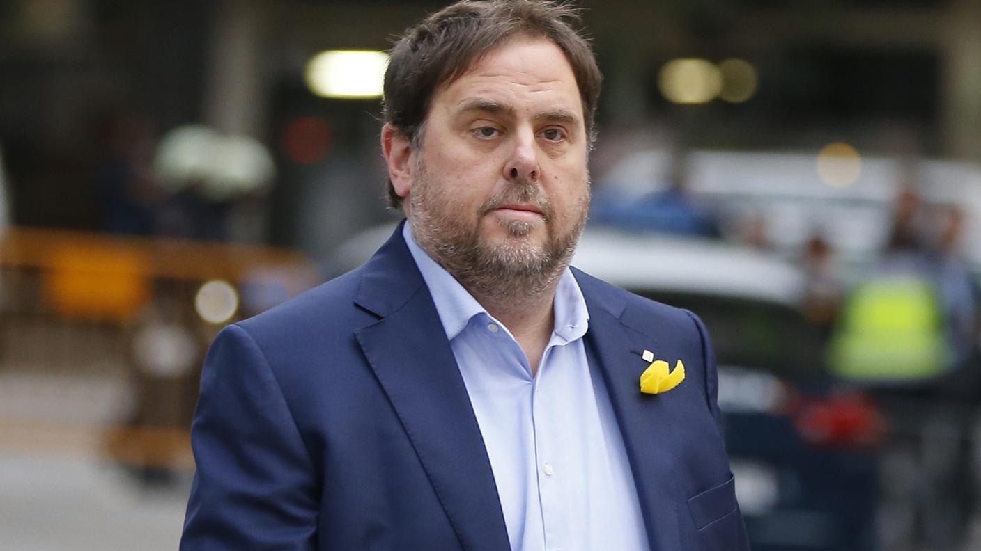 Junqueras in una foto di inizio novembre