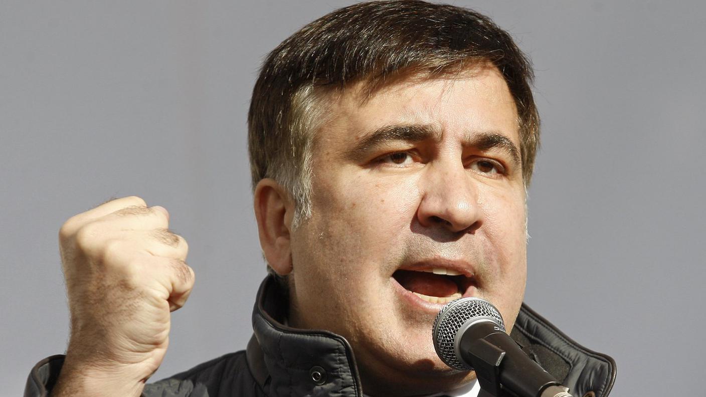 L'ex presidente georgiano ed ex governatore della regione ucraina di Odessa, Mikheil Saakashvili 