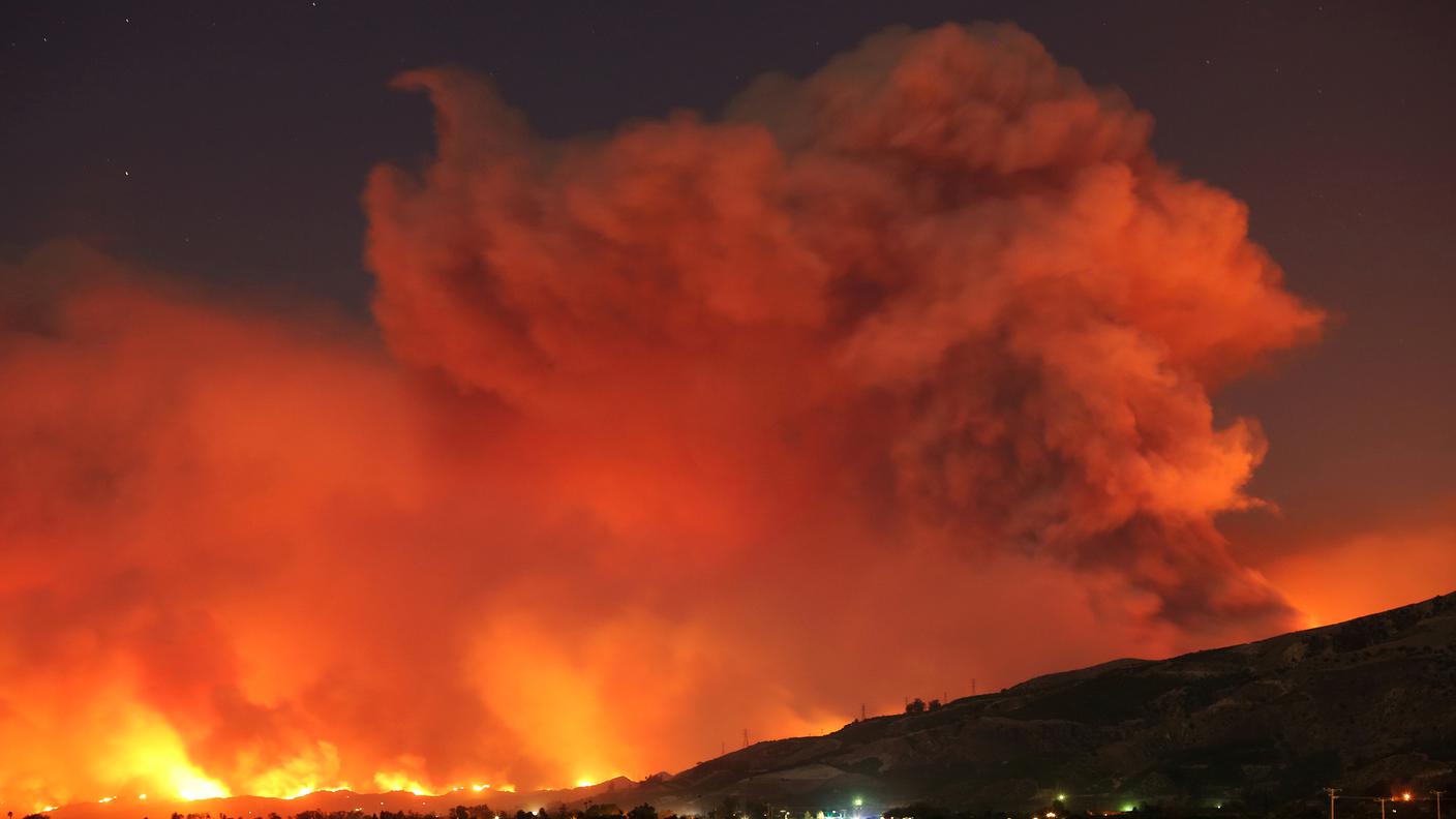 Il cielo sopra Santa Paula, 5 dicembre 2017