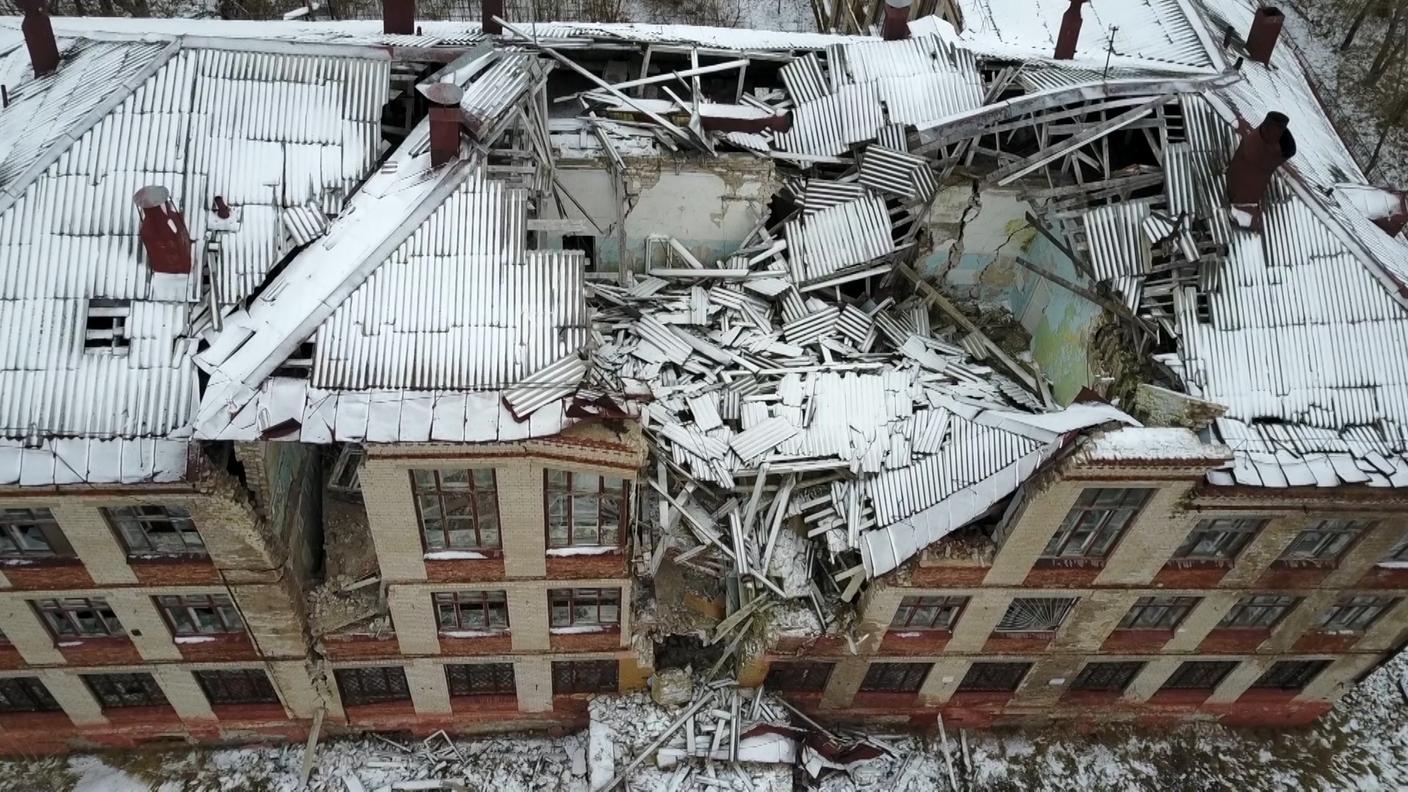 Edifici distrutti a Berezniki