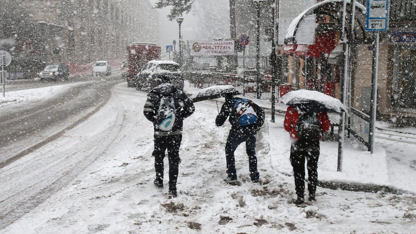 Vento, gelo e neve