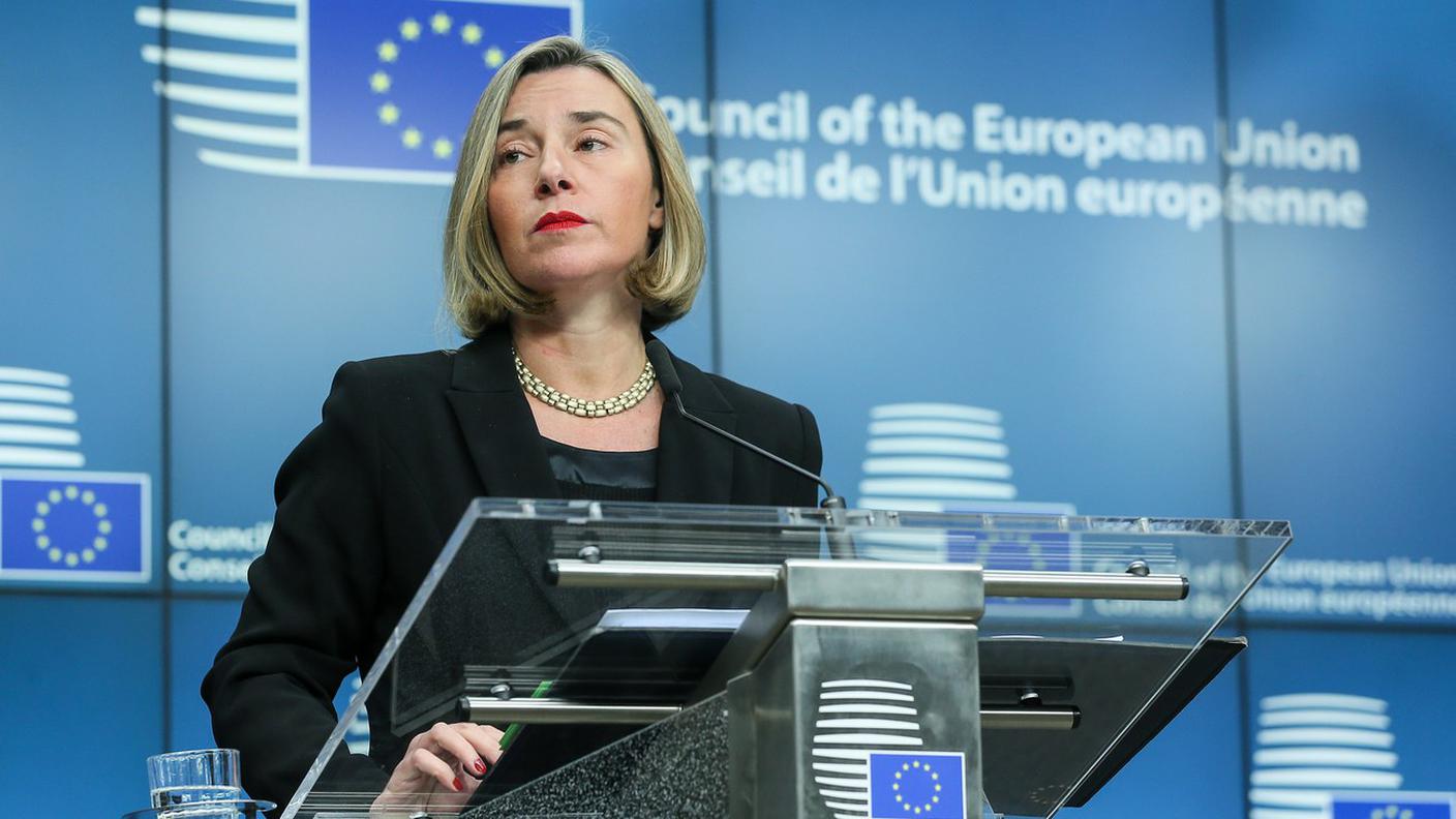 L'alta rappresentante dell'Unione europea per la politica estera