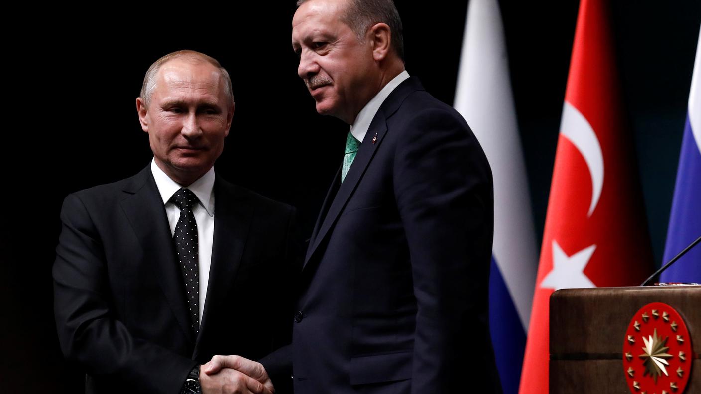 L'asse Mosca-Ankara ulteriormente rafforzato dall'incontro tra Erdogan e Putin di lunedì