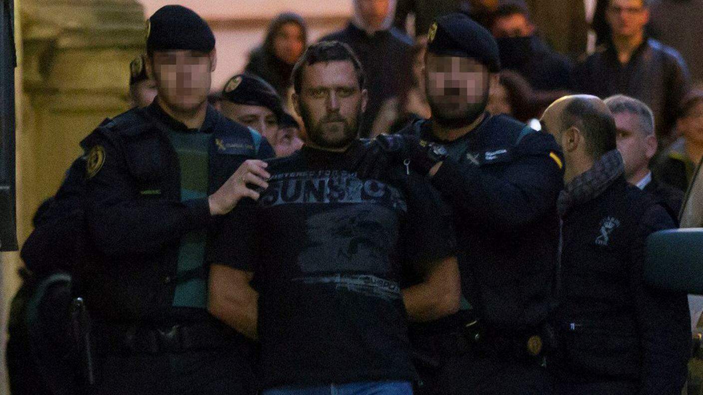 Norbert Feher, conosciuto come "Igor il russo", tra le mani degli agenti spagnoli