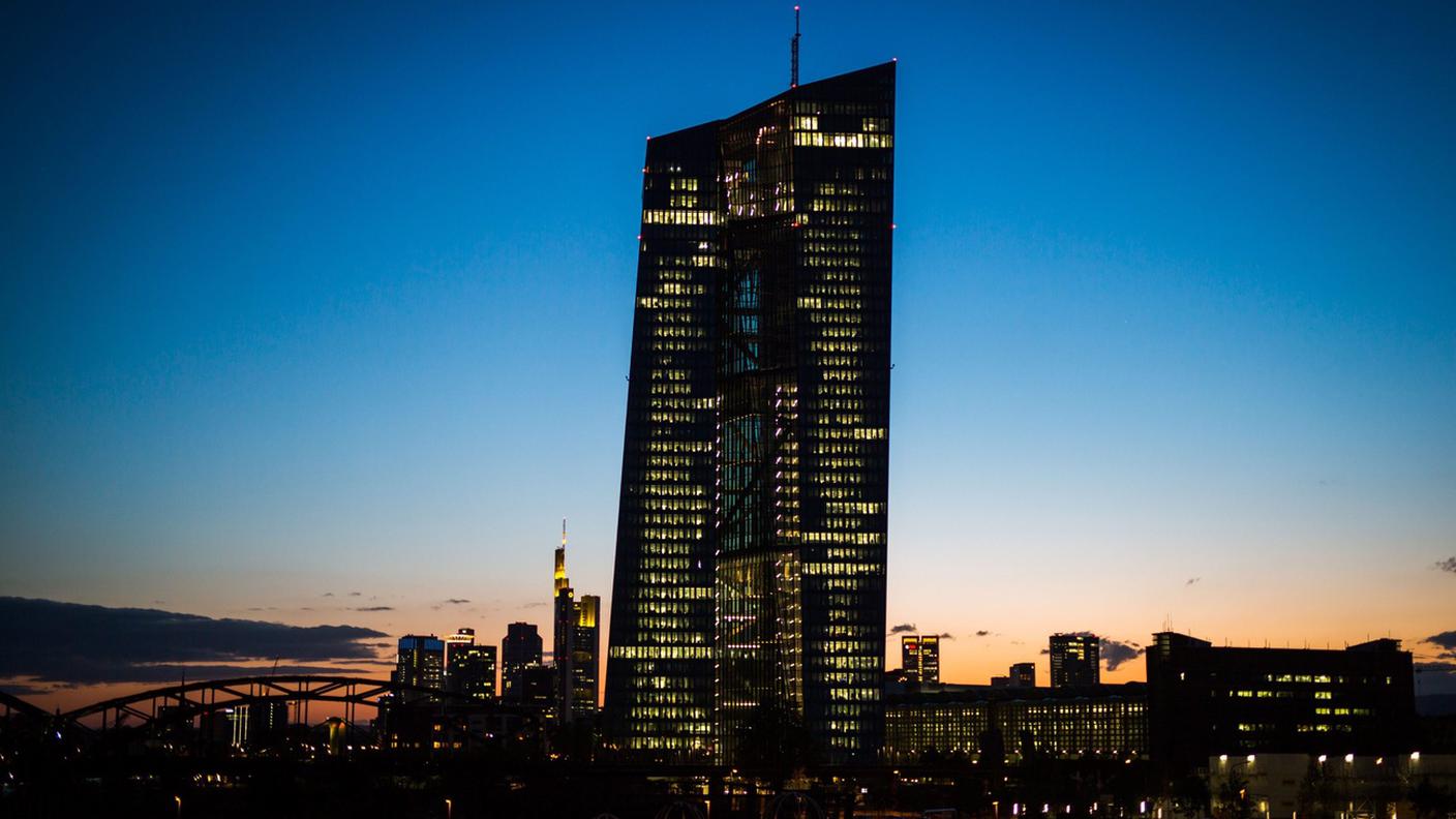 La sede della Banca centrale europea a Francoforte sul Meno