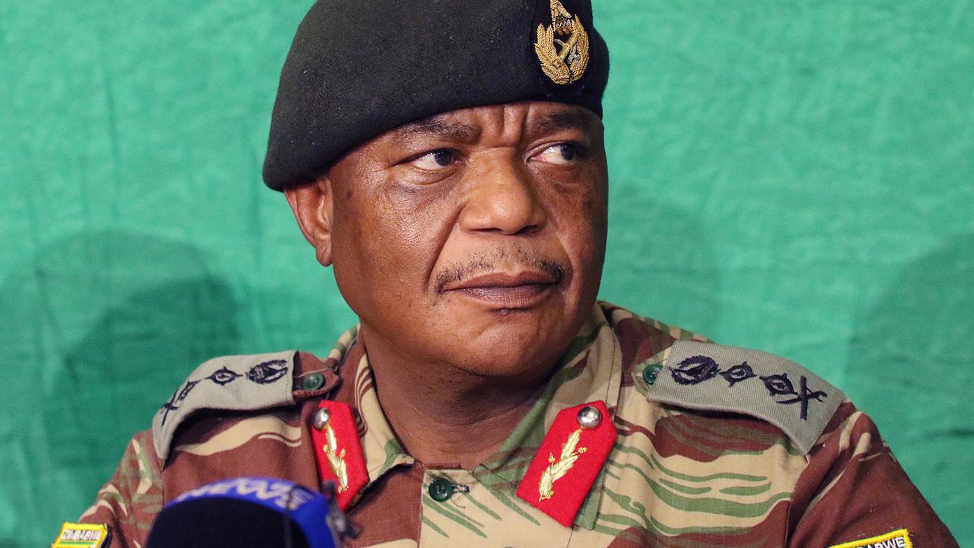 L'ex capo dell'esercito, Constantino Chiwenga