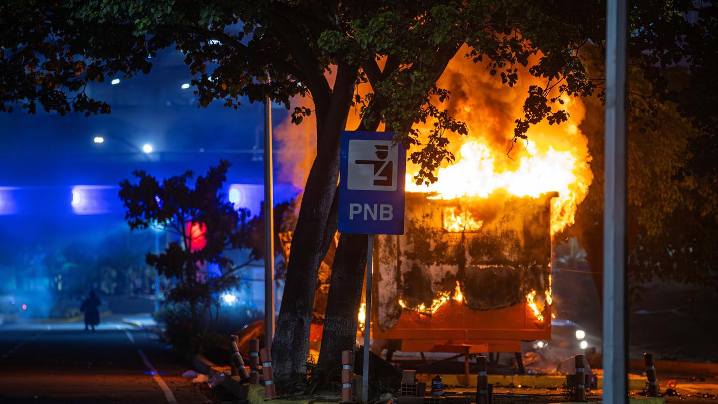 Manifestazioni di piazza contro l'elezione di Maduro