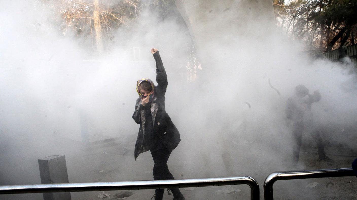 Fuori dall'Università di Teheran