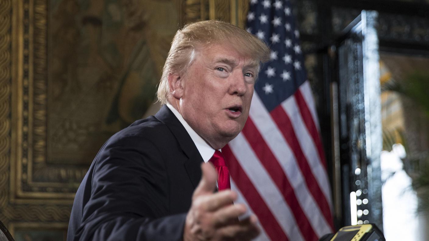 Il presidente statunitense Donald Trump