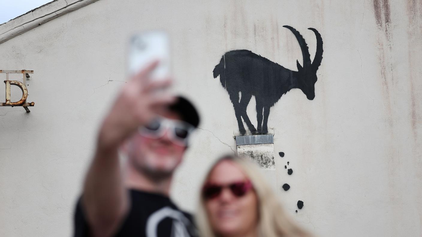the goat banksy