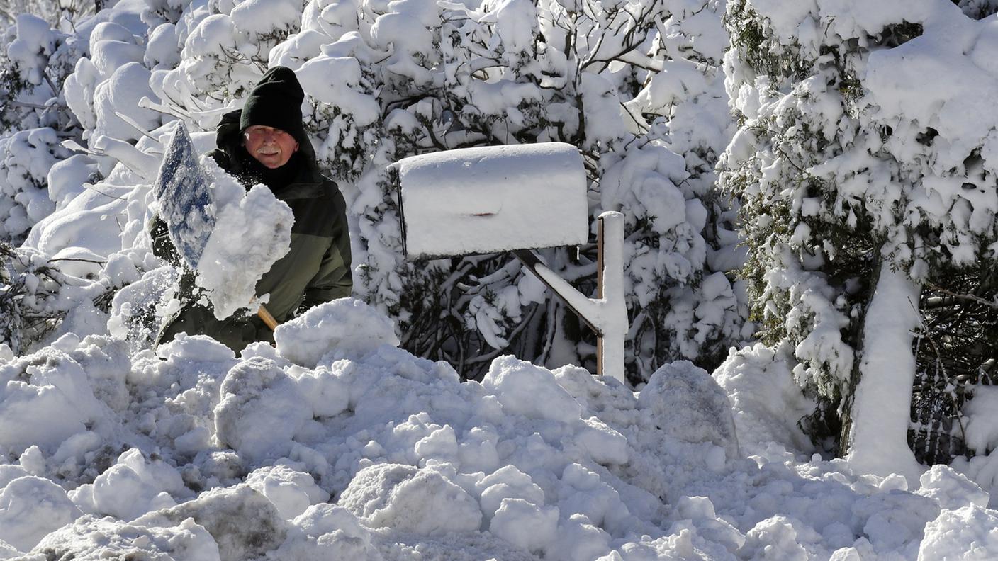 Massachusetts sotto la neve