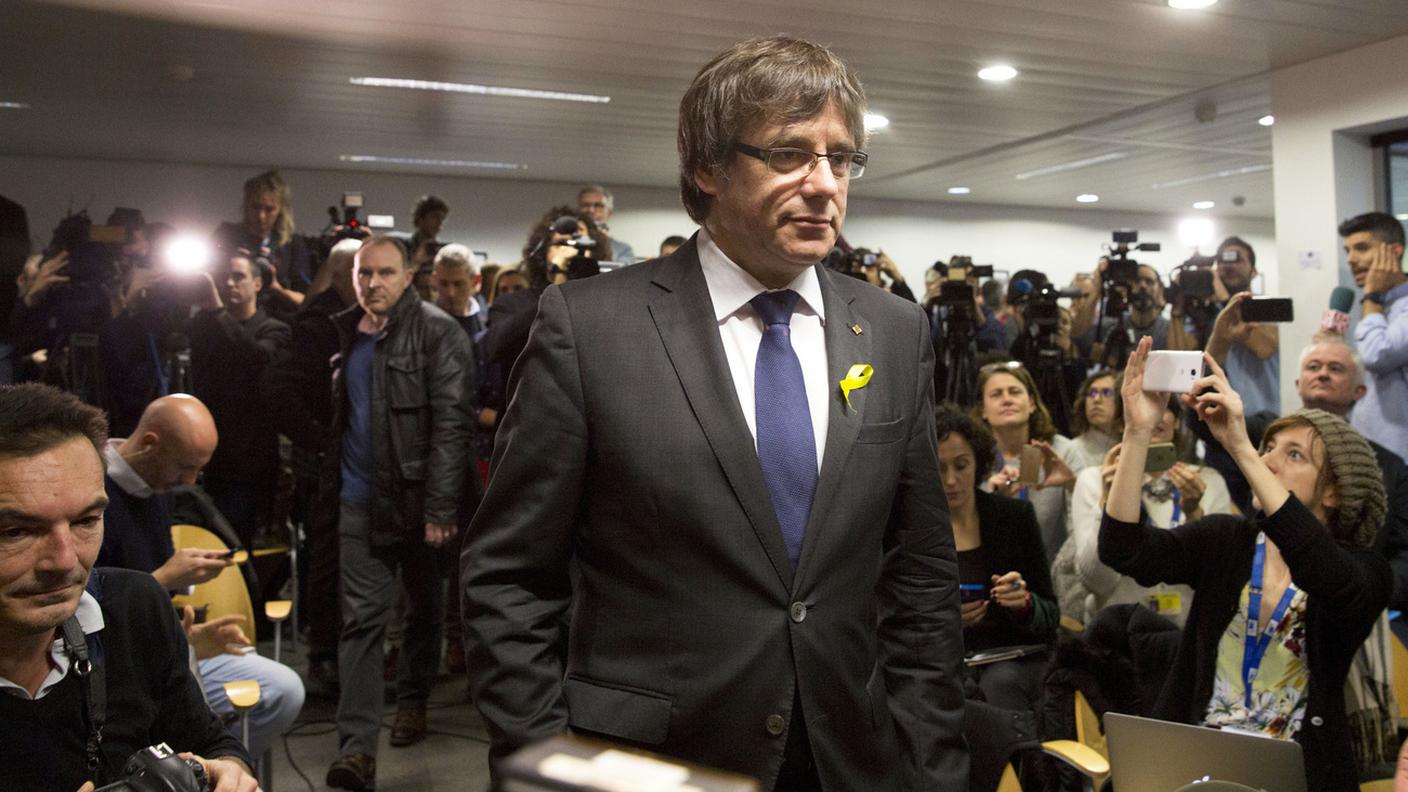 I separatisti catalani rivogliono Carles Puidgemont