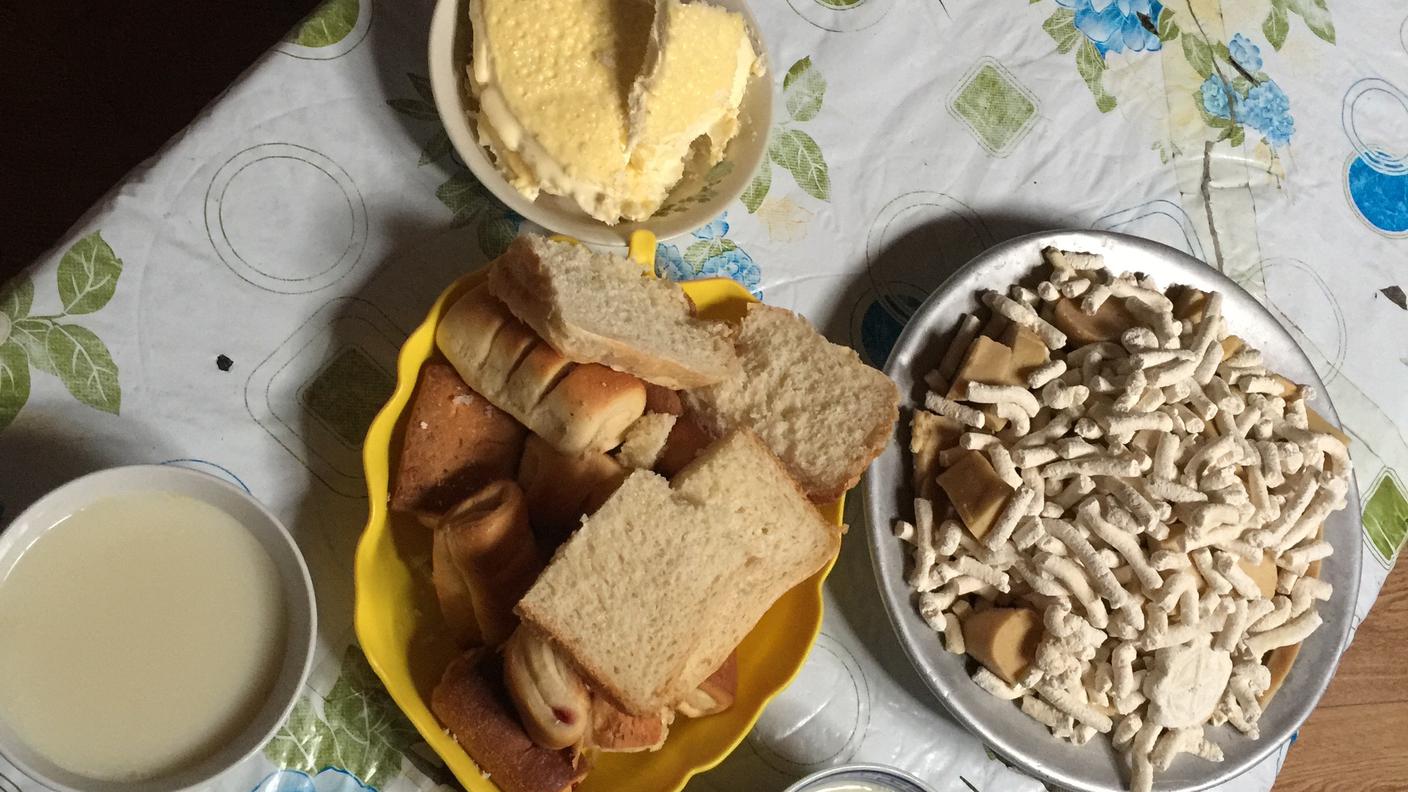 Latte, formaggio e panna di yak