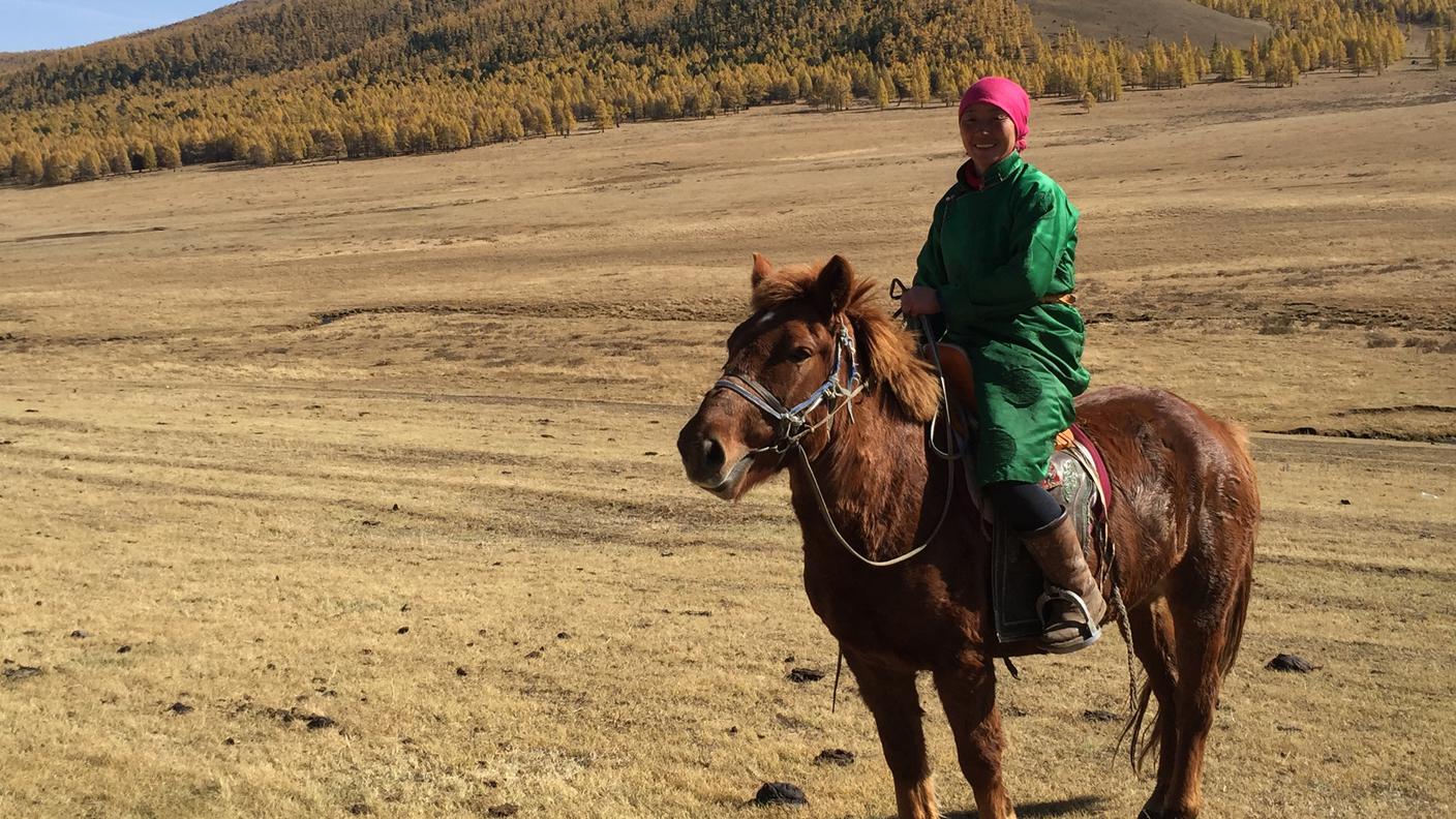 Il cavallo, il miglior mezzo di trasporto per i nomadi