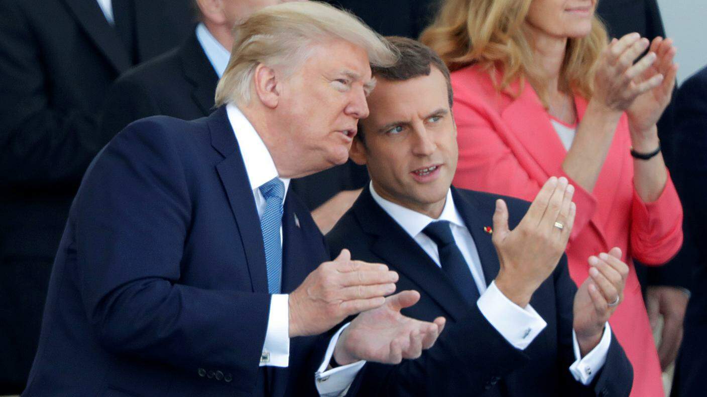 Macron ha ricordato a Trump gli impegni sull'Iran siglati da Washington