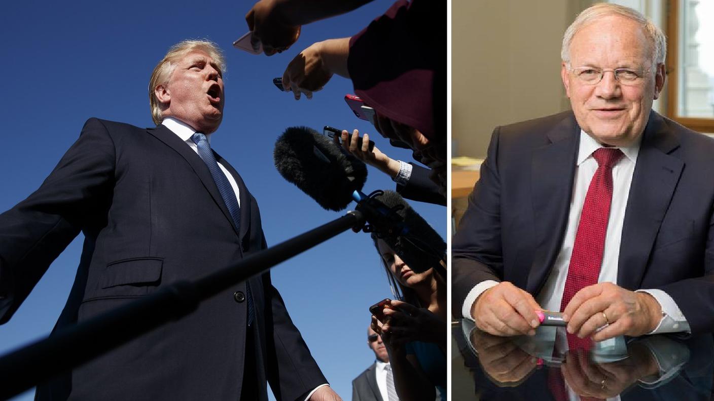 Trump e Schneider-Ammann