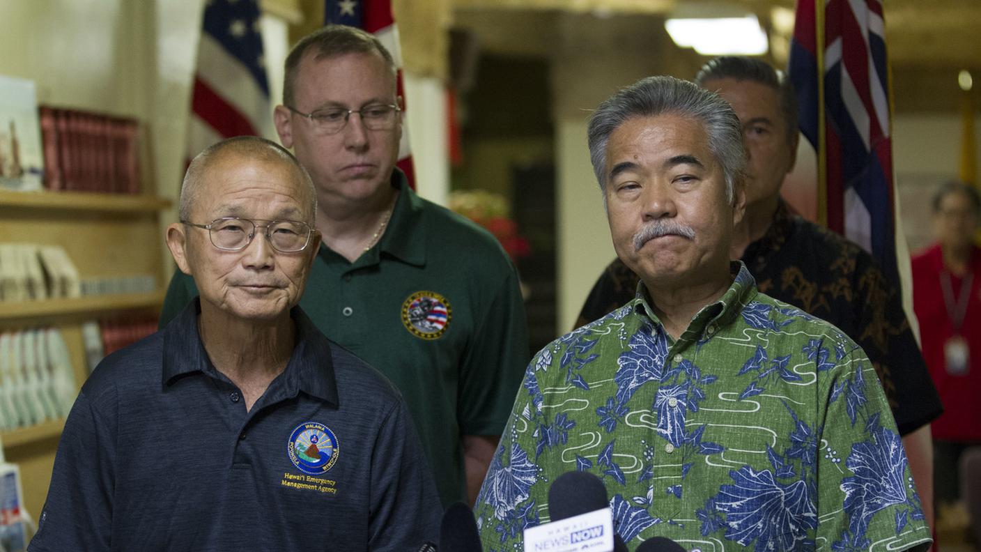 Le autorità hawaiane hanno dovuto scusarsi per aver scatenato un inutile panico tra gli isolani