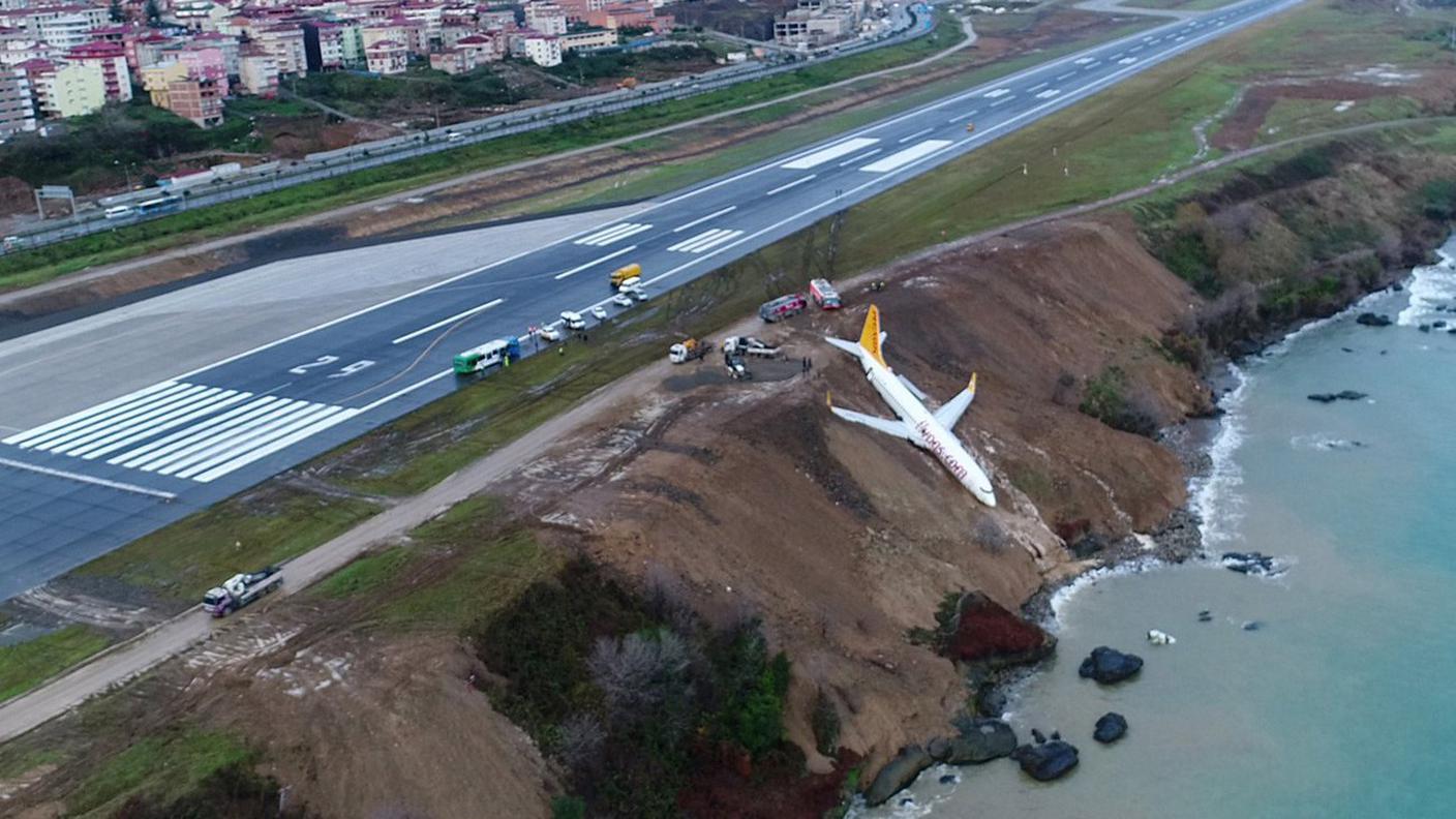 Aereoporto di Trebisonda in Turchia