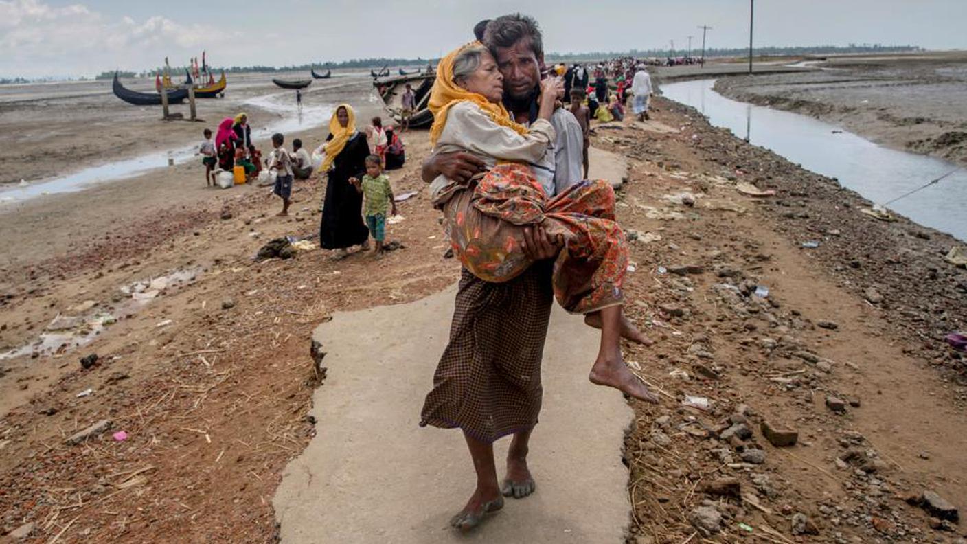 La fuga dei rohingya