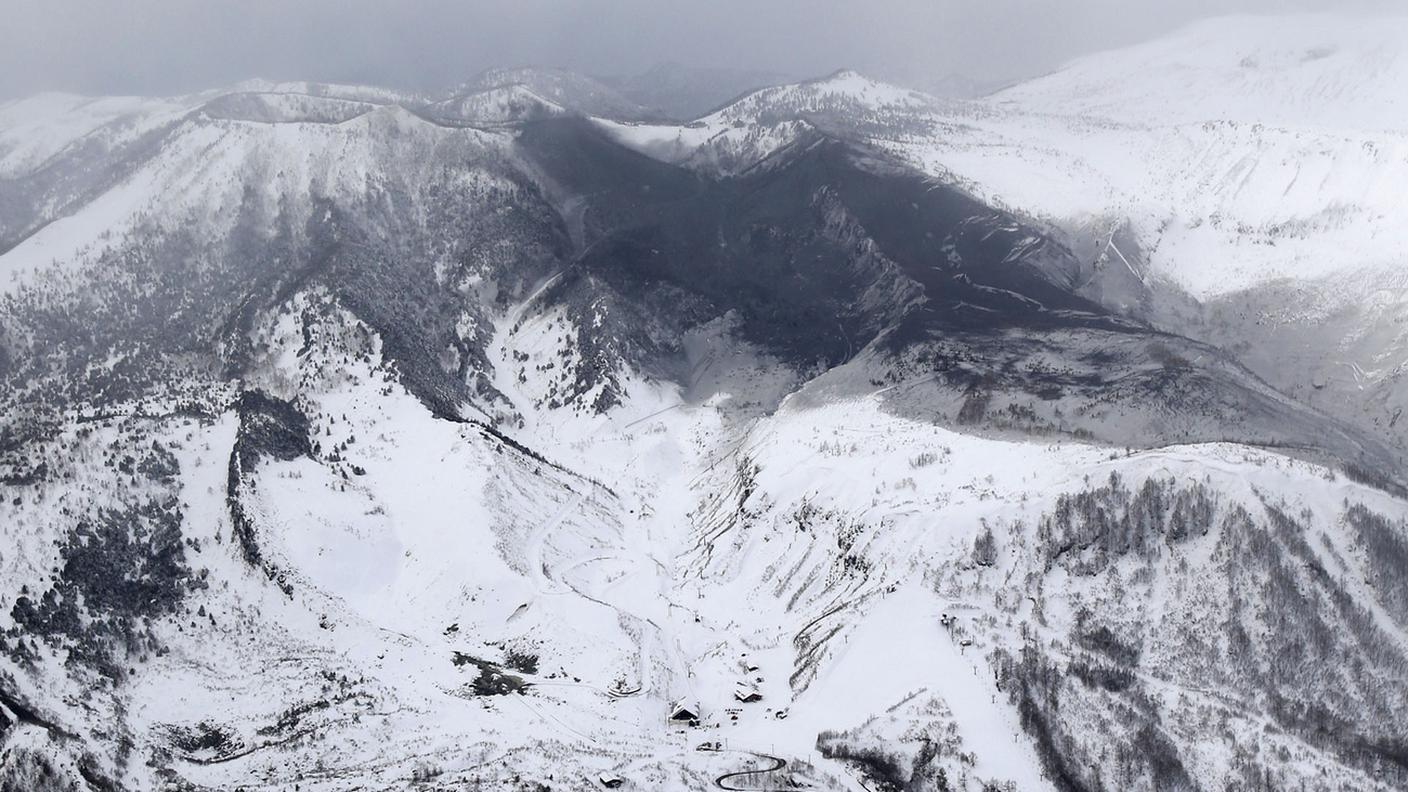 Il vulcano giapponese Kusatsu-Shirane è tornato attivo per la prima volta dal 1983 