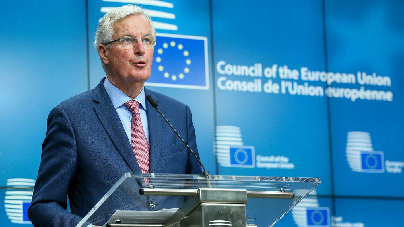 Il negoziatore europeo Michel Barnier
