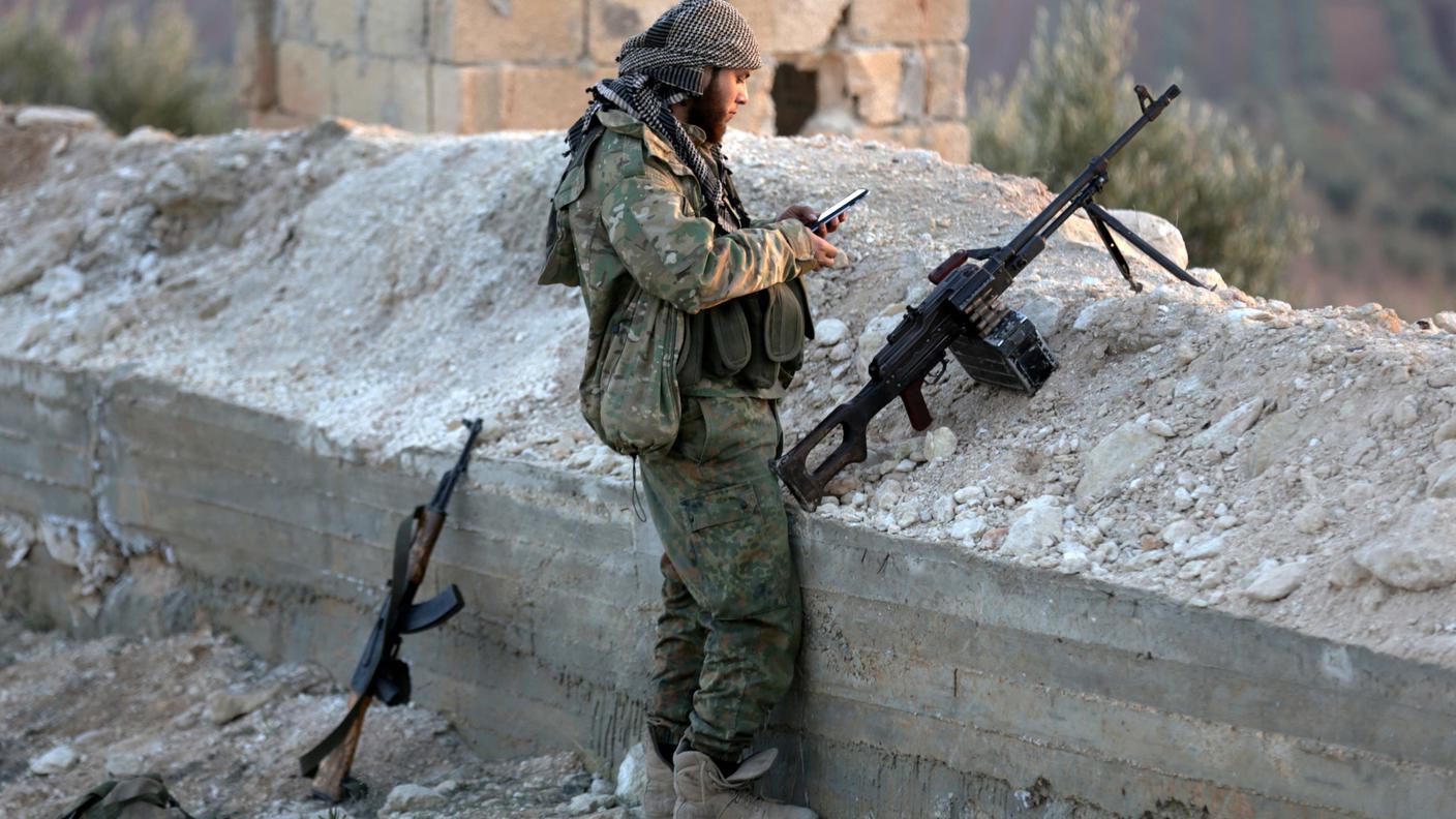 Gli americani hanno risposto all'attacco dei governativi contro i militi delle forze ribelli