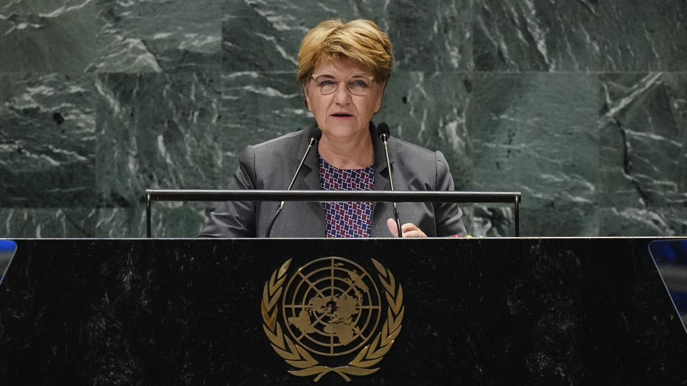 La presidente della Confederazione Viola Amherd
