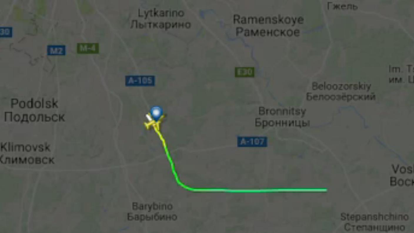La traiettoria di volo