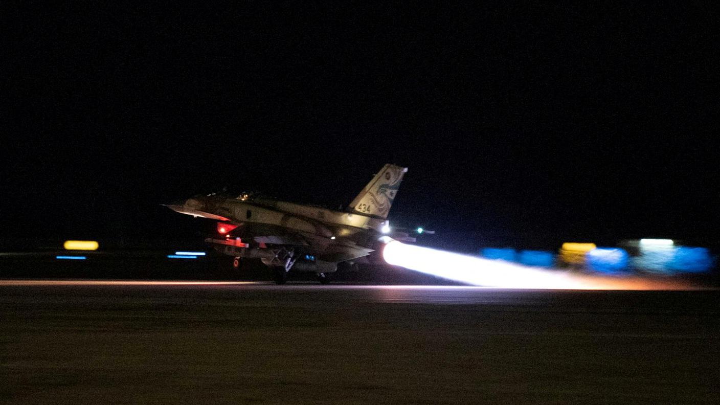 I caccia israeliani sono entrati in azione nello Yemen domenica.JPG