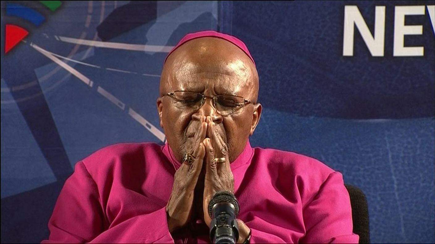 Desmond Tutu in un'immagine del 2013