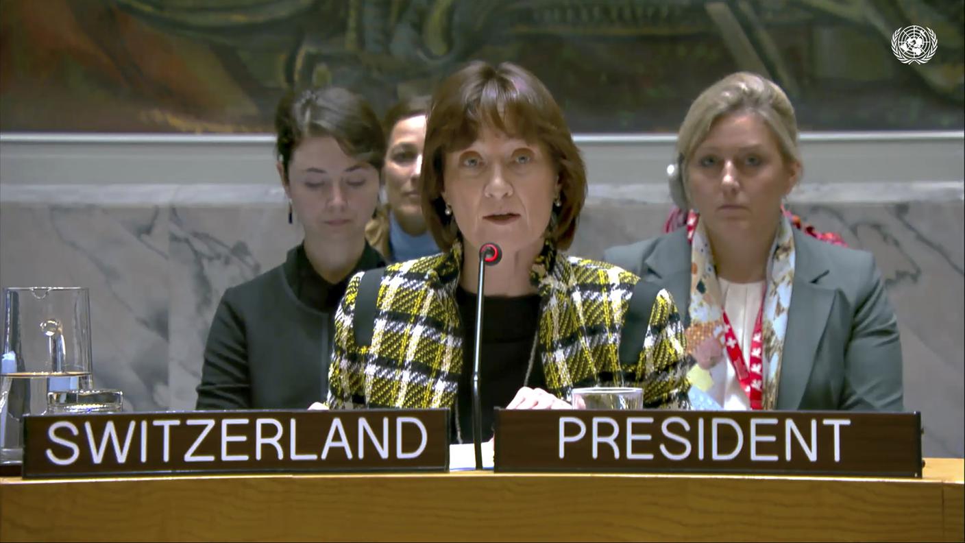 L'ambasciatrice svizzera all'ONU Pascale Baeriswyl